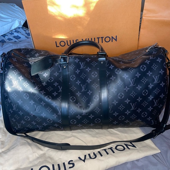 Louis Vuitton Keepall Bandoulière 55 - Picture 4 of 14
